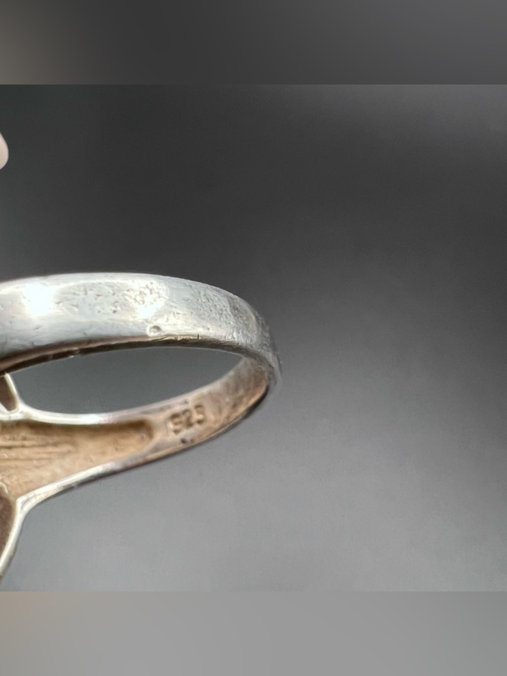 Sterling Silver Avon Rose Ring - Picture 10 of 10